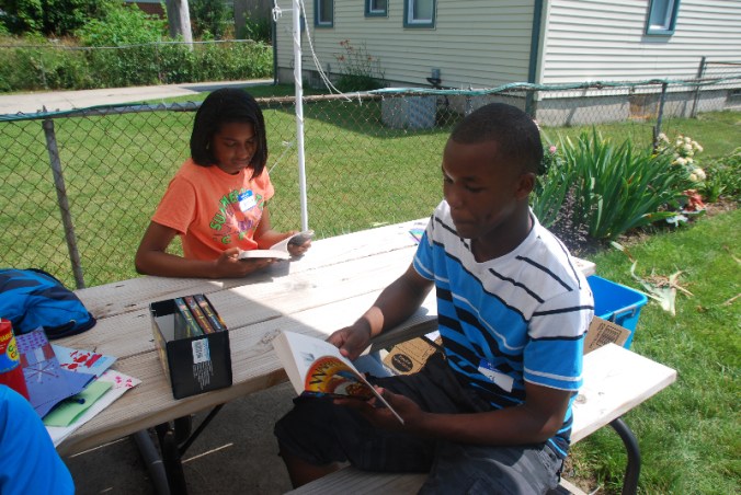 More summer reading at Minock Park.