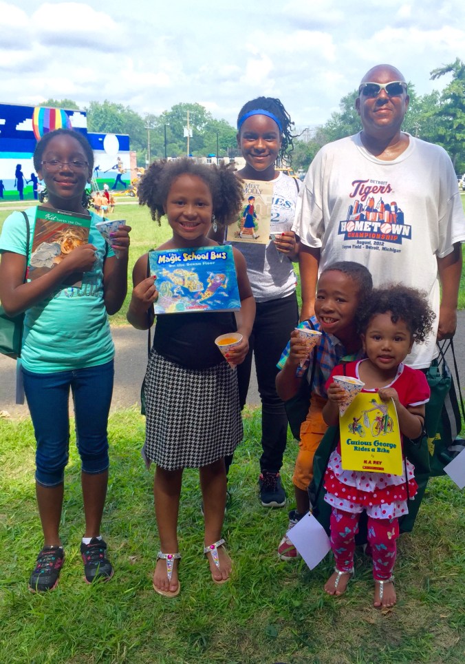 Summer in the City campers with some of their selections!
